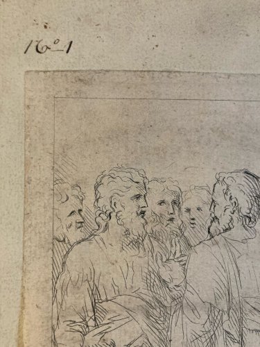 Engraving Gravure Raphaelle Da Urbino Raphaël Xviiie Scène Religieuse Jesus Art