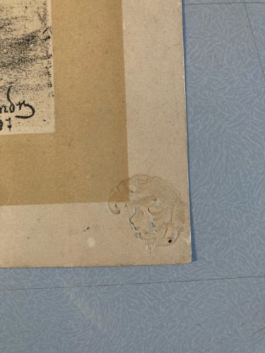 Engraving Lithographie signée  Henri Bataille De Edmond See Sée Littérature XIXe