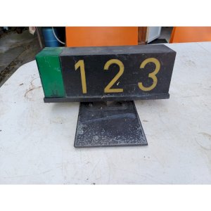 Enseigne de Taxi Vintage Espagnol