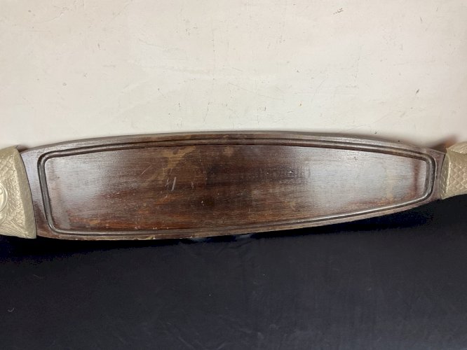 Enseigne Grand Présentoir Plat Plateau à Découpe du Poisson Saumon 120cm