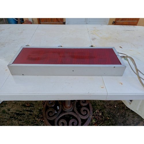 Enseigne Lumineuse Double Façe  Horloge 