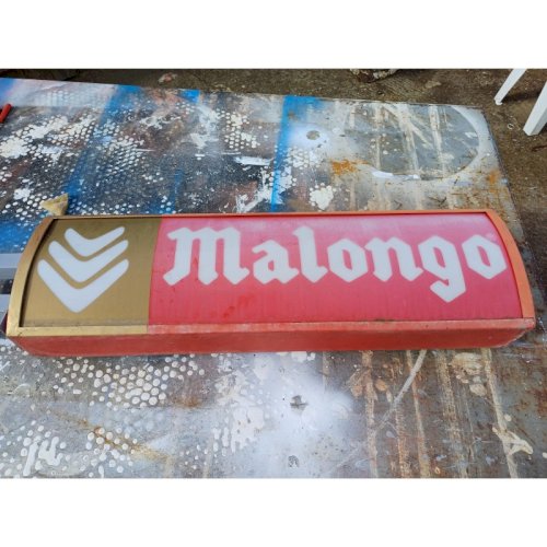Enseigne Lumineuse Double Façe  Malongo 