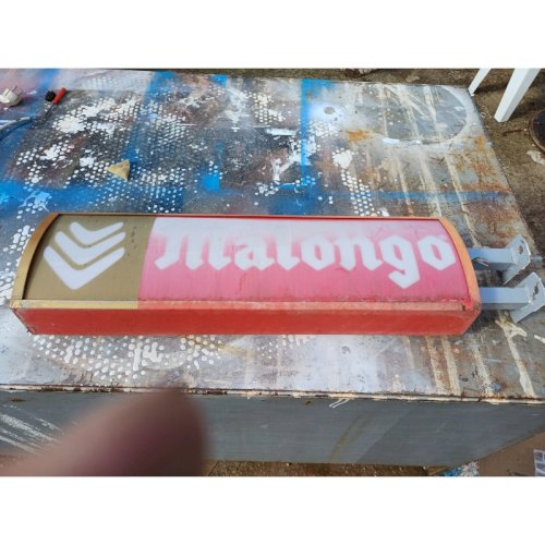 Enseigne Lumineuse Double Façe  Malongo 