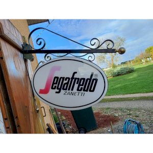 Enseigne Lumineuse Double Façe  Segafredo 