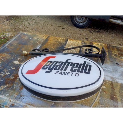 Enseigne Lumineuse Double Façe  Segafredo 