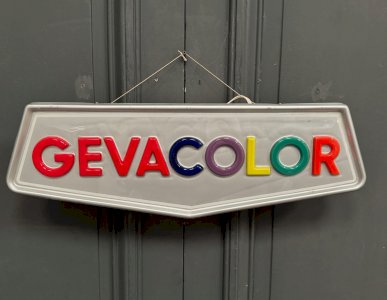 Enseigne lumineuse Gevacolor 1960 L9249