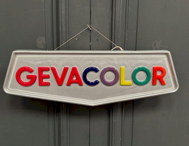Enseigne lumineuse Gevacolor 1960 L9249