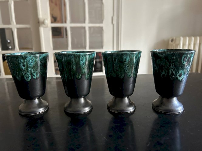 ensemble à thé Petit Masse Morvan ( 8 tasses théière sucrier pot à lait )