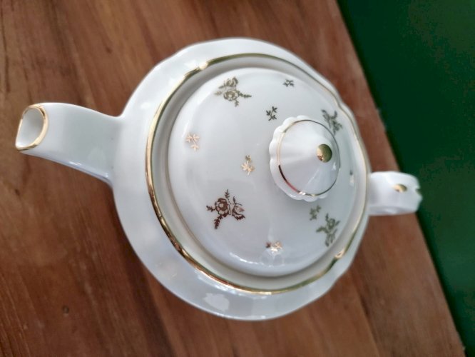 Ensemble cafetière et sucrier 