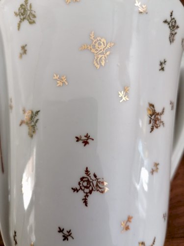 Ensemble cafetière et sucrier 