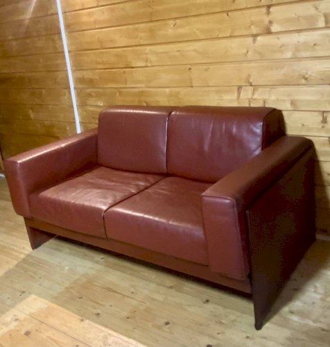 Ensemble canapé 2 places et 1 fauteuil korium km 3/1 de Tito Agnoli pour Ma