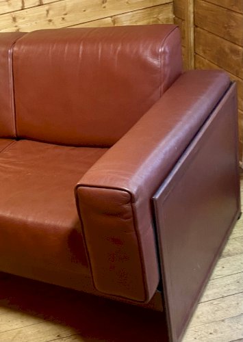Ensemble canapé 2 places et 1 fauteuil korium km 3/1 de Tito Agnoli pour Ma