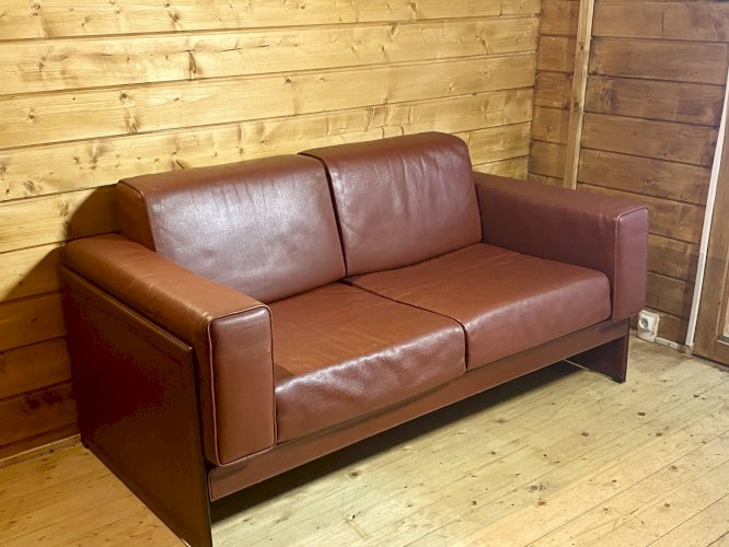 Ensemble canapé 2 places et 1 fauteuil korium km 3/1 de Tito Agnoli pour Ma