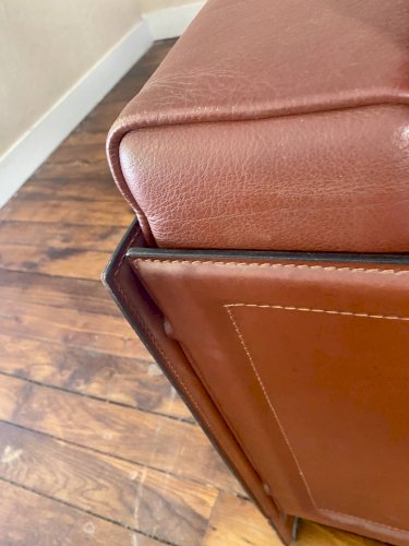 Ensemble canapé 2 places et 1 fauteuil korium km 3/1 de Tito Agnoli pour Ma