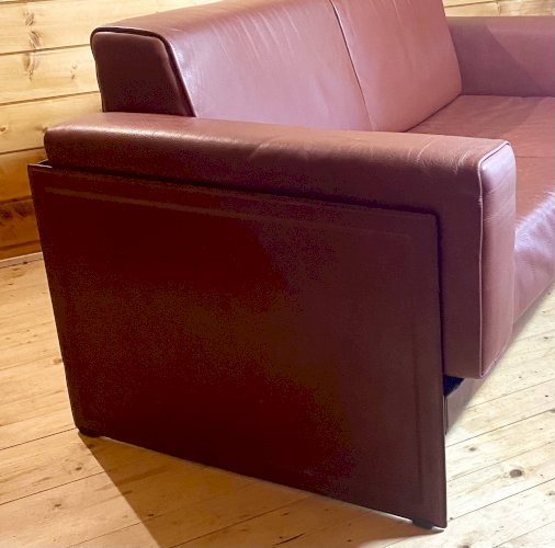 Ensemble canapé 2 places et 1 fauteuil korium km 3/1 de Tito Agnoli pour Ma