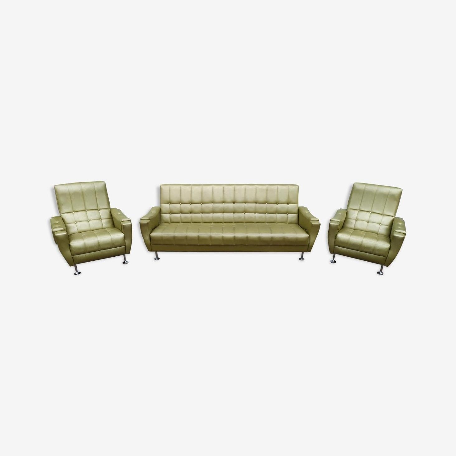 Ensemble italien Canapé & fauteuils - L'atelier Belle Lurette