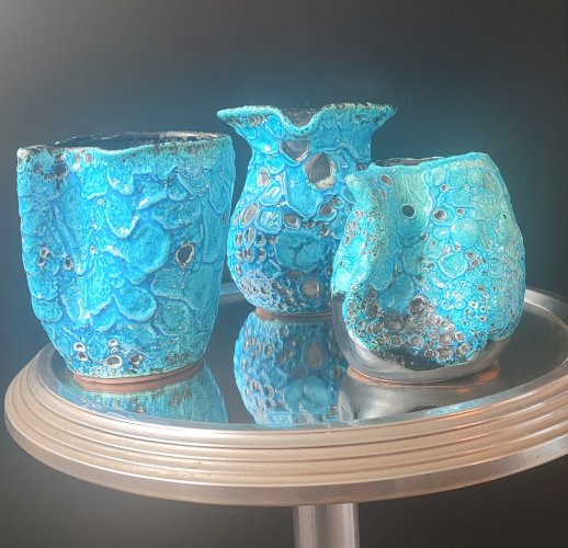 Ensemble céramique Cyclope Emaux des Glaciers