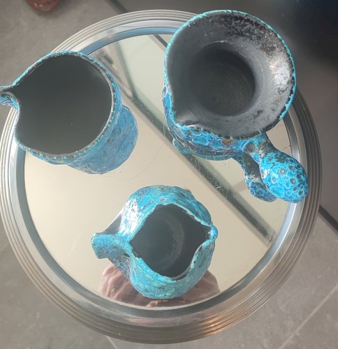 Ensemble céramique Cyclope Emaux des Glaciers