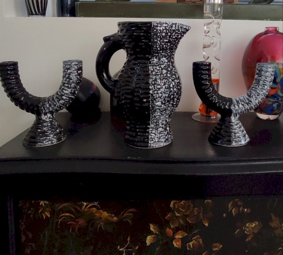 Ensemble Céramique Vintage Design années 60-70