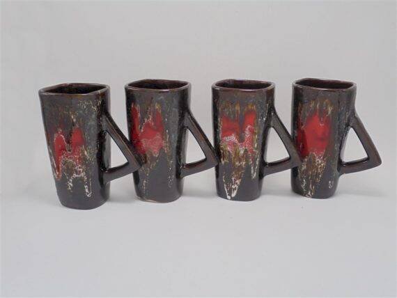 Ensemble de 4 mugs Vallauris