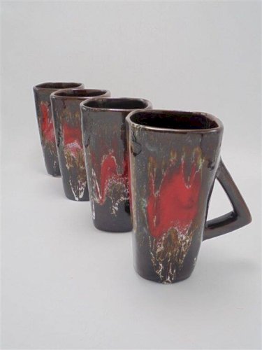 Ensemble de 4 mugs Vallauris