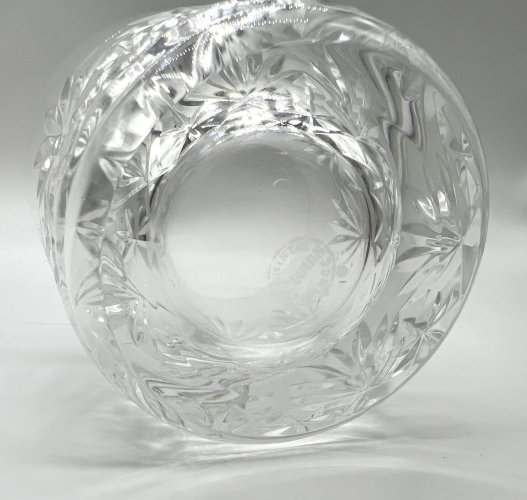 Ensemble de 4 verres à whisky en cristal Saint-Louis – Modèle Florence – Signés