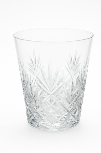 Ensemble de 4 verres à whisky en cristal Saint-Louis – Modèle Florence – Signés