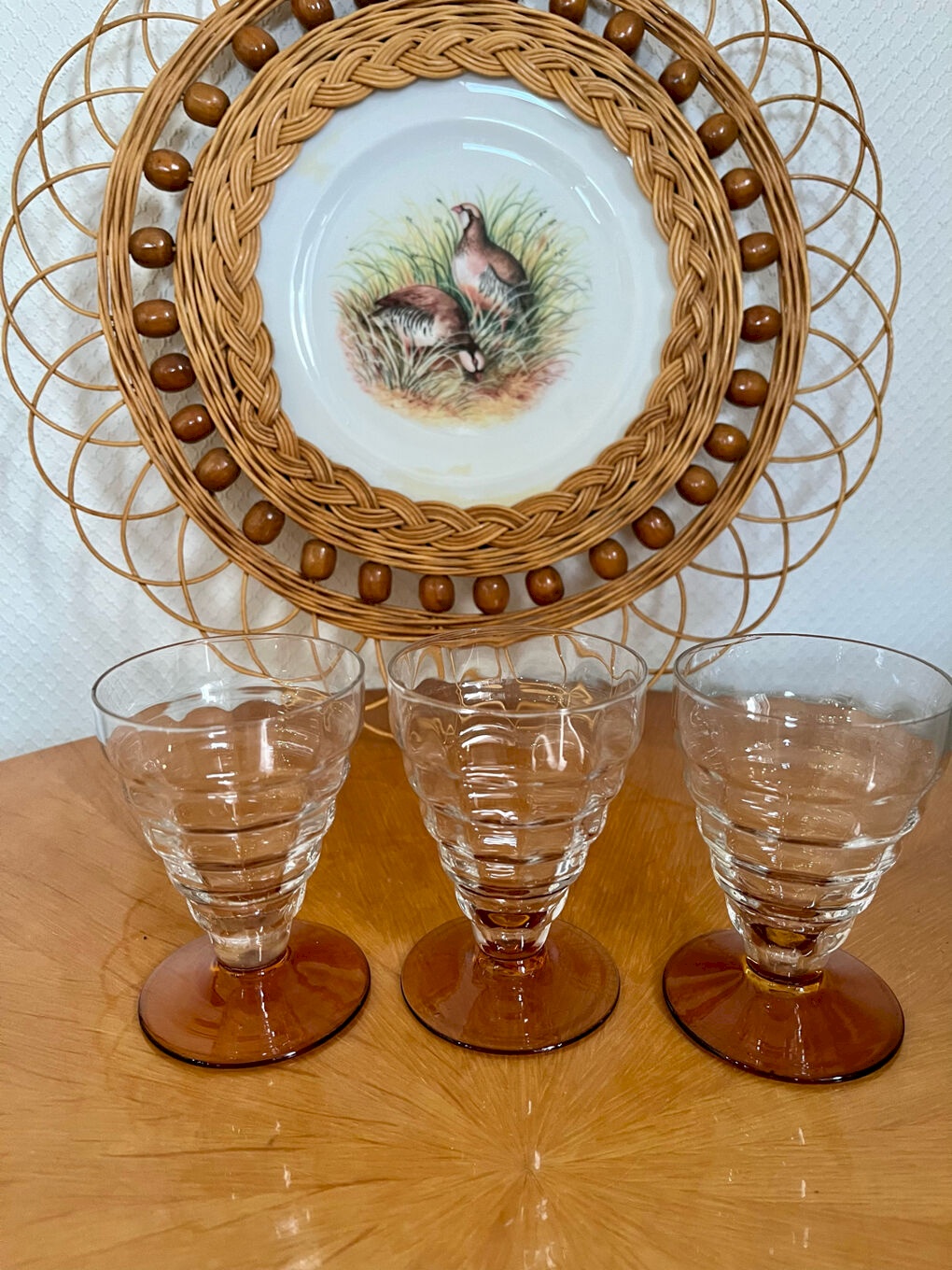 Lot De 6 Sous-verres Vintage Chasse Anglaise - Liège, Occasion