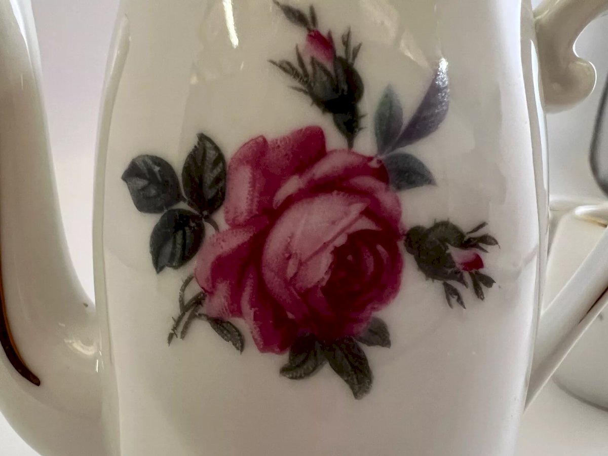 service à café dinette années 50/60 en porcelaine