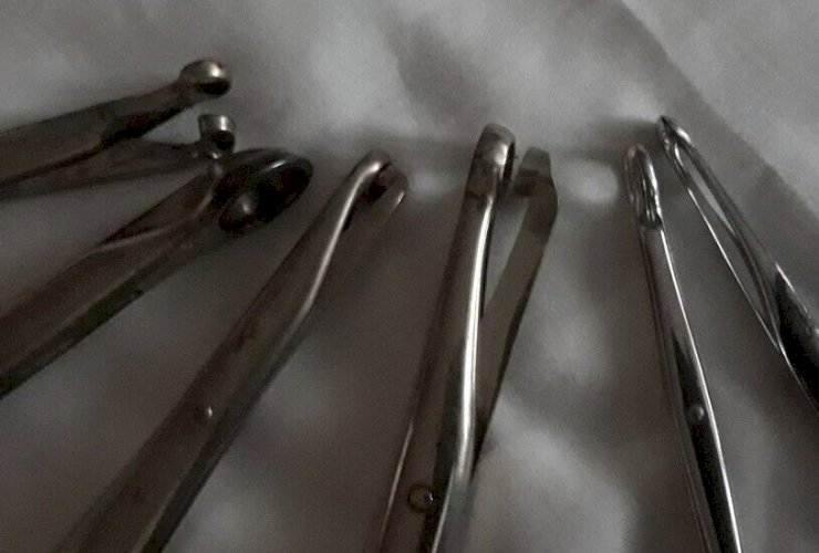  Ensemble de pinces emporte pièce - XXe - O.R.L.