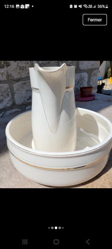 Ensemble de toilette Villeroy et Bosch Art Déco - Made in Saar-Basin