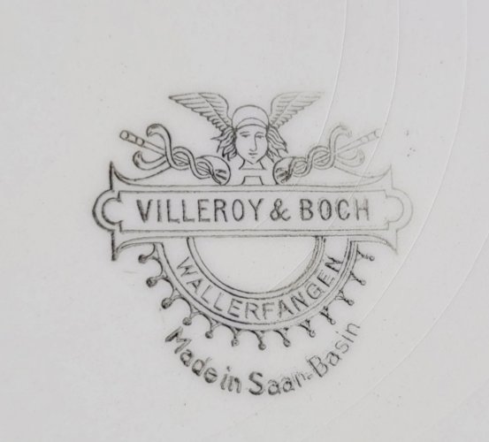 Ensemble de toilette Villeroy et Bosch Art Déco - Made in Saar-Basin
