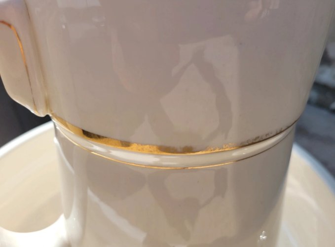 Ensemble de toilette Villeroy et Bosch Art Déco - Made in Saar-Basin