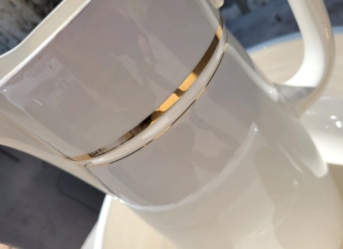 Ensemble de toilette Villeroy et Bosch Art Déco - Made in Saar-Basin