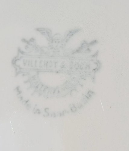 Ensemble de toilette Villeroy et Bosch Art Déco - Made in Saar-Basin