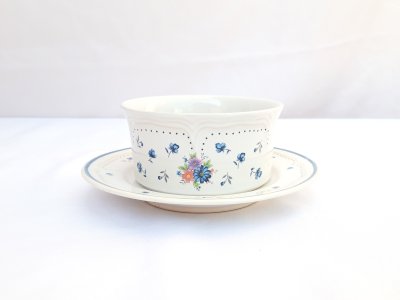 Ensemble faïence vintage « provincial bouquet »