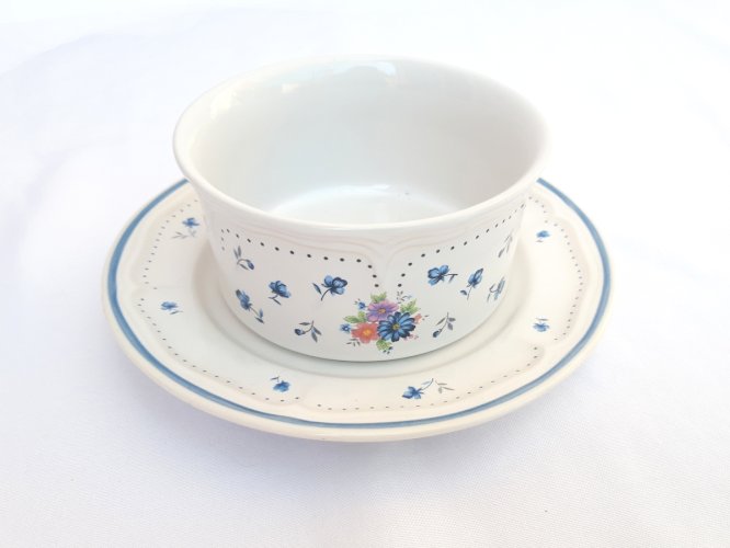 Ensemble faïence vintage « provincial bouquet »