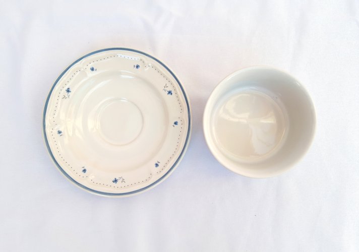 Ensemble faïence vintage « provincial bouquet »