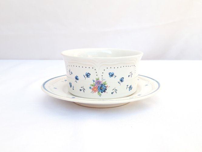 Ensemble faïence vintage « provincial bouquet »