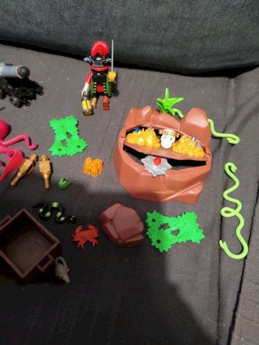 Ensemble pirates playmobil en bon etat