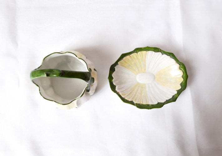 Ensemble porcelaine opalescente de Bohème années 50