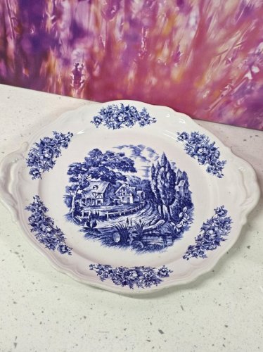 ensemble soupière décorative et plat orchies moulin des loups santiago