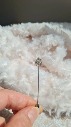épingle à chapeau  pour collection - strass