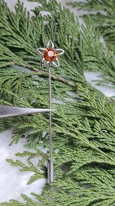 Tie pin for collection - flower brooch