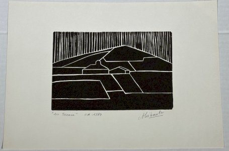 Epreuve d'artiste En Toscane par Thibault 1984 L1009