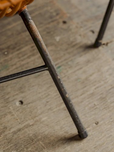 Ernest, la paire de fauteuils en rotin N°603