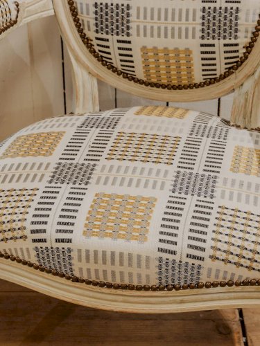 Ernest, la paire de fauteuils style empire N°737