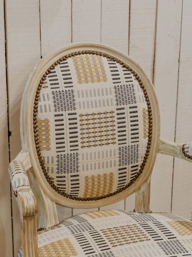 Ernest, la paire de fauteuils style empire N°737