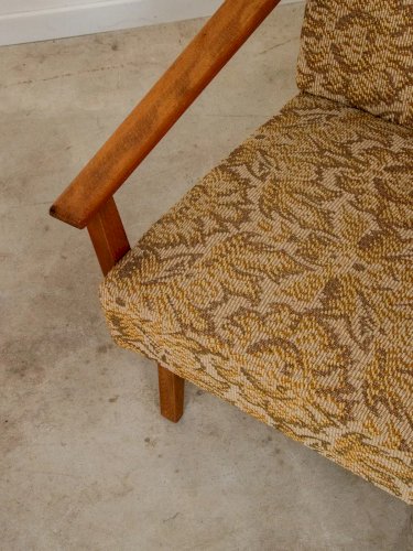 Ernest, le fauteuil bas à motifs N°117