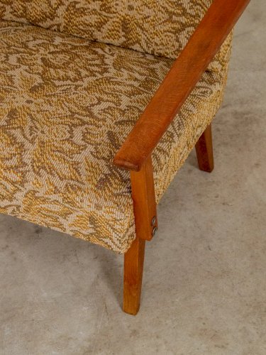 Ernest, le fauteuil bas à motifs N°117